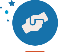 circle-hand-shake COMMUNITY PARTNERSHIP